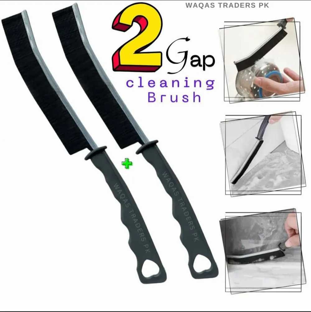 Gap Cleaning Brush (Pack of 2) – Narrow Crevice Tool for Window & Door Tracks